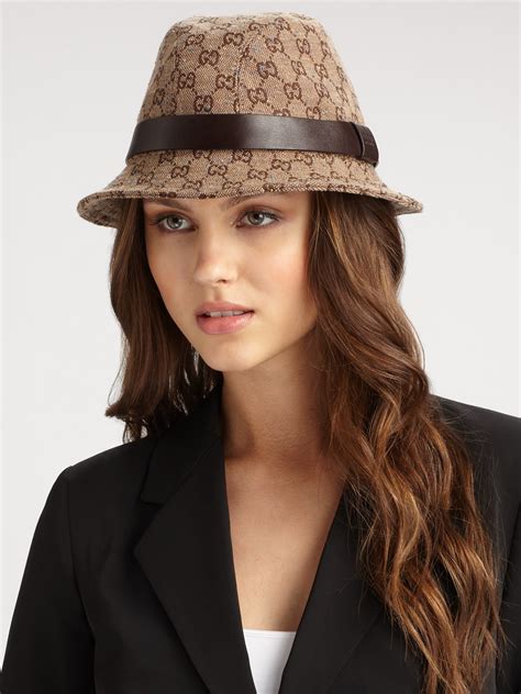 gucci woman hat|Gucci hats women official website.